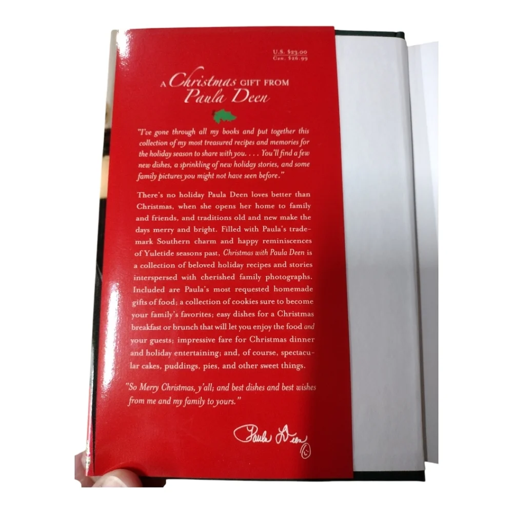 Christmas With Paula Deen Recipes and Stories Book‎ 2007